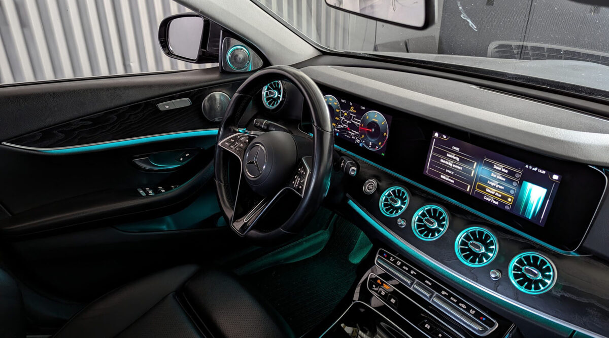 Iluminación Ambiental Mercedes-Benz Clase E (W213) - Imagen 8