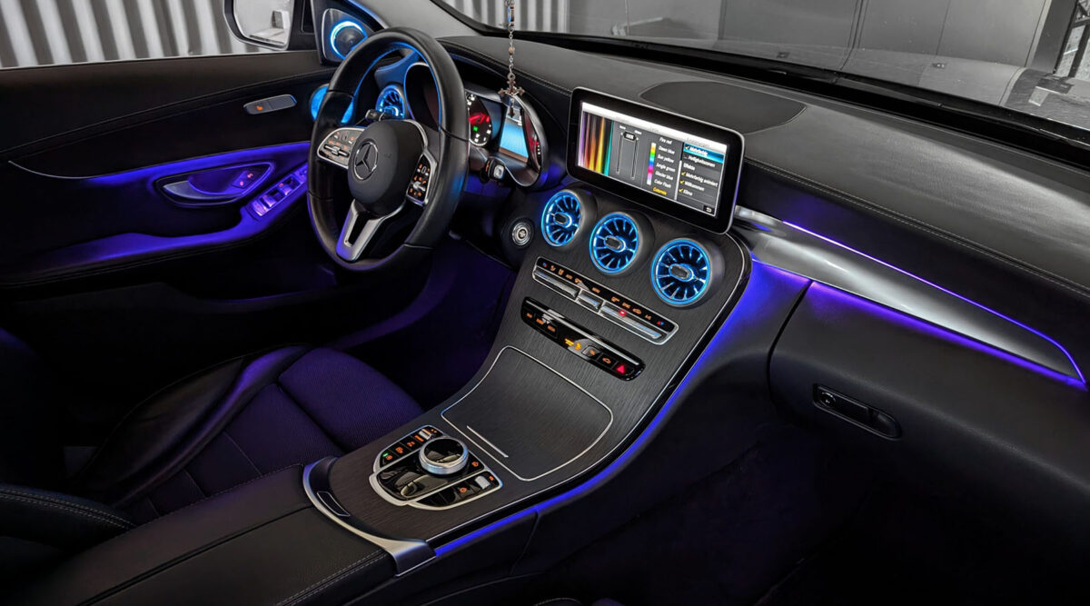 Iluminación Ambiental Mercedes-Benz GLC (X253) - Imagen 14