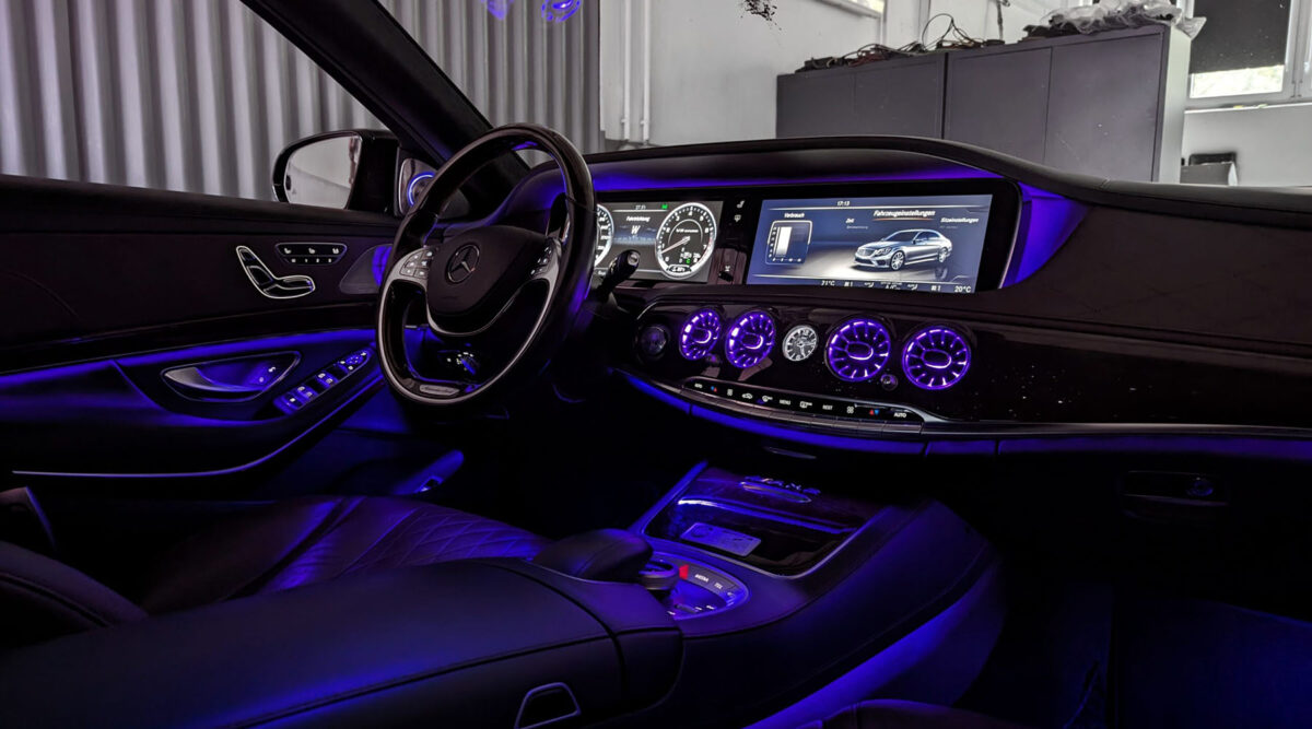 Iluminación Ambiental Mercedes-Benz Clase S (W222) - Imagen 7