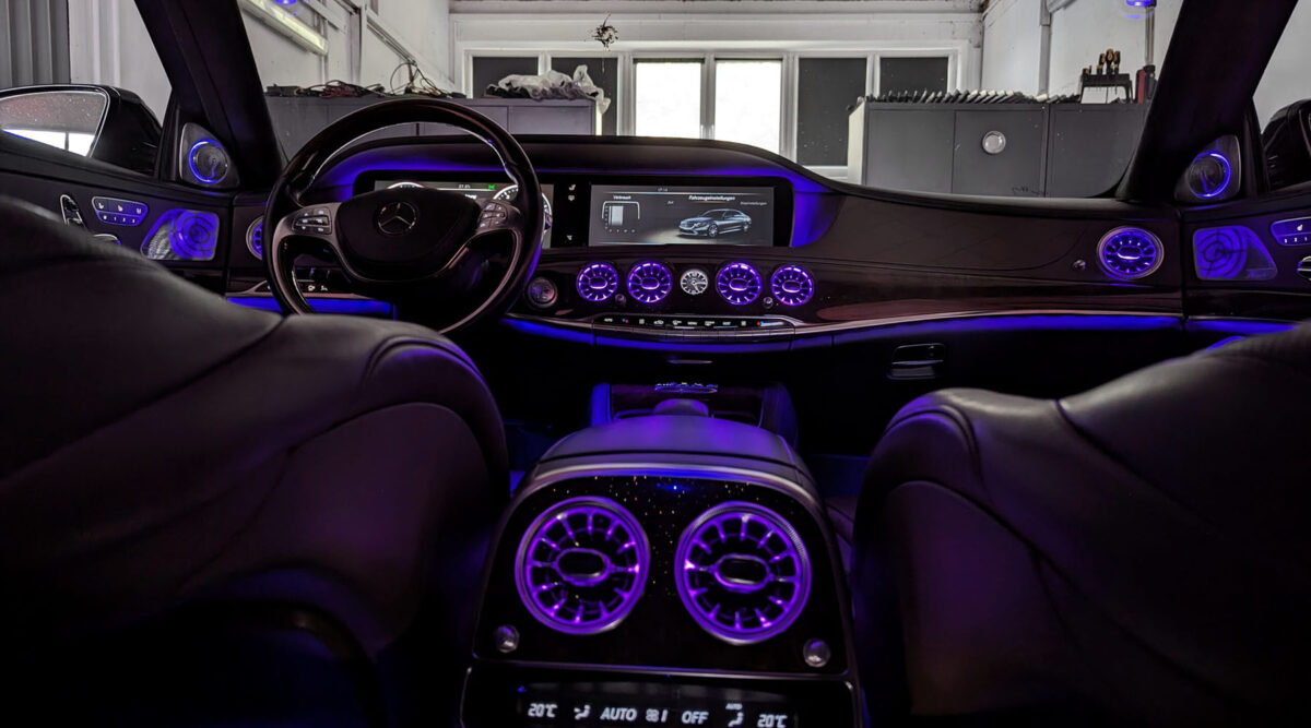 Iluminación Ambiental Mercedes-Benz Clase S (W222) - Imagen 8