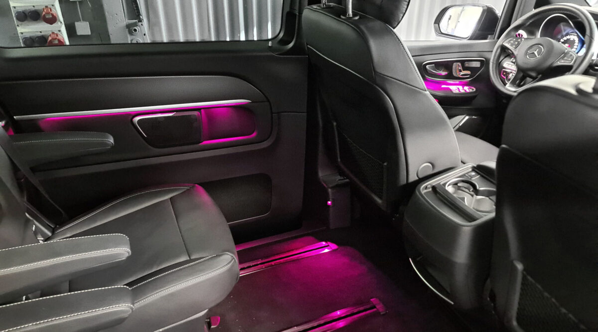 Iluminación Ambiental Mercedes-Benz Clase V - Imagen 4