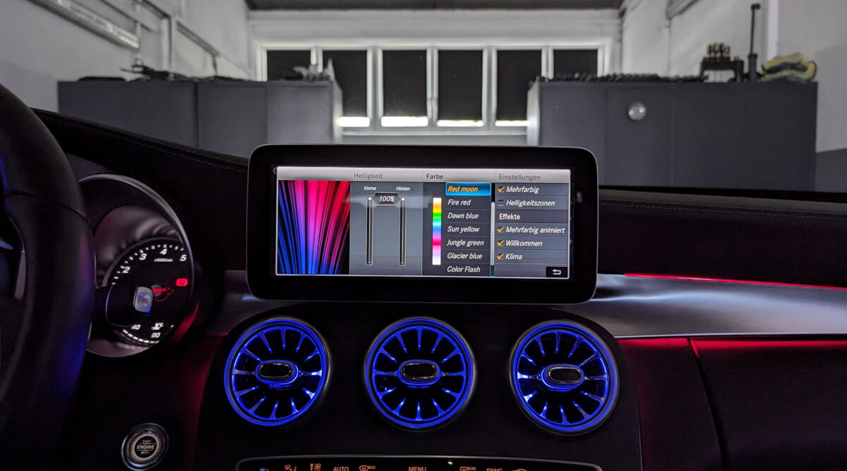 Iluminación Ambiental Mercedes-Benz GLC (X253) - Imagen 22