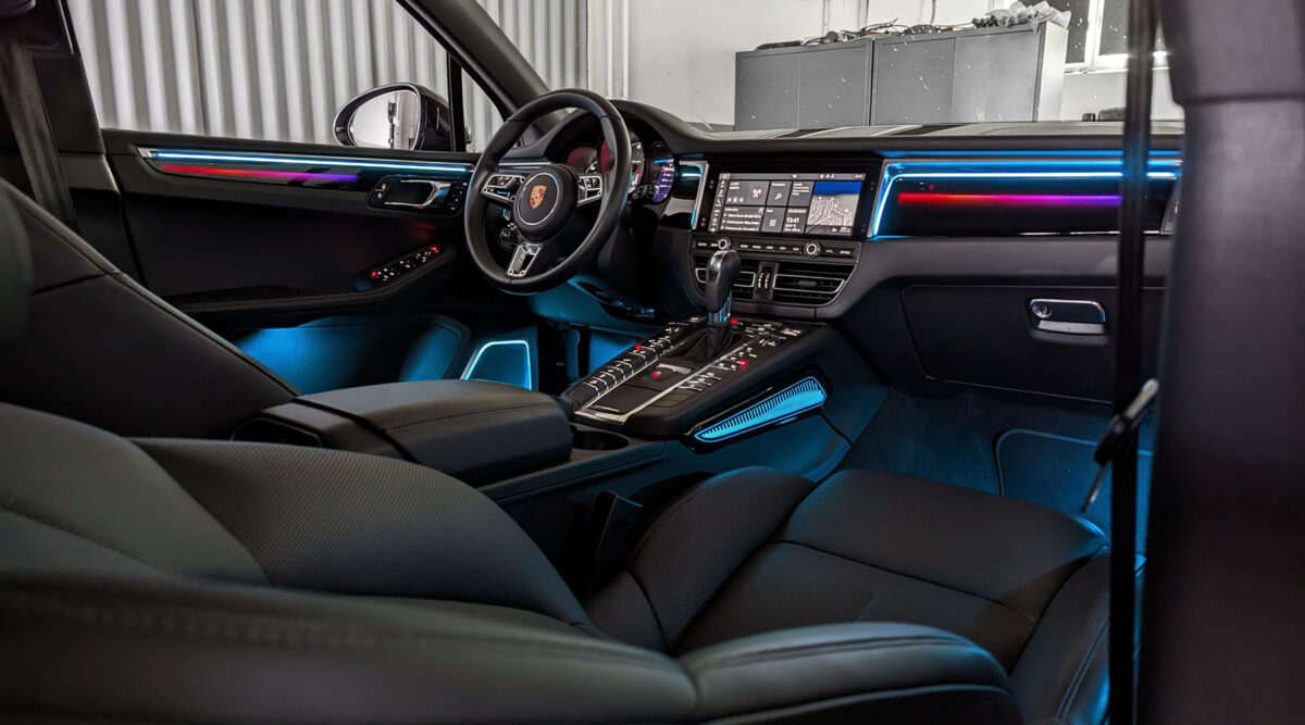 Iluminación Ambiental Porsche Macan - Imagen 3