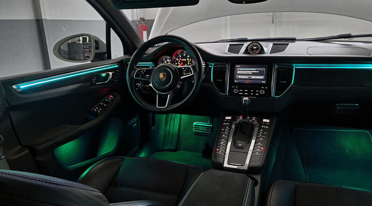 Iluminación Ambiental Porsche Macan (95B) - Imagen 9