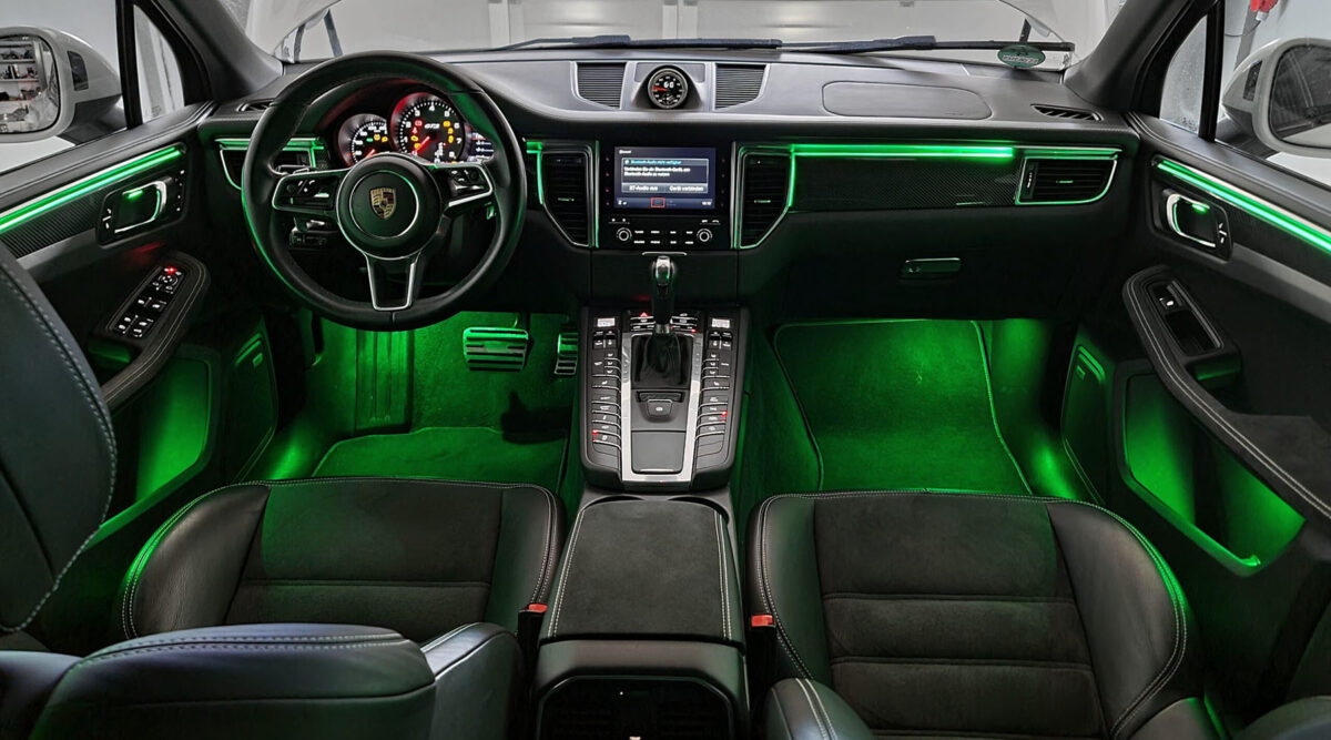 Iluminación Ambiental Porsche Macan (95B) - Imagen 10