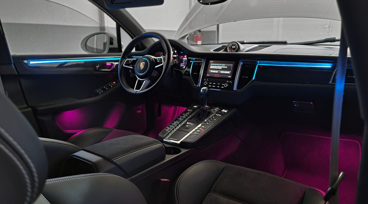 Iluminación Ambiental Porsche Macan (95B) - Imagen 11