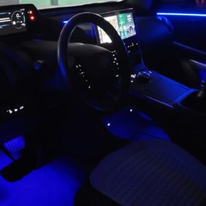 Foto subida por DANI · Toyota Bz4x · iluminación ambiental