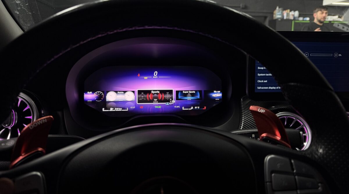 Cuadro de Instrumentos Digital Integrado Mercedes CLA - Imagen 11