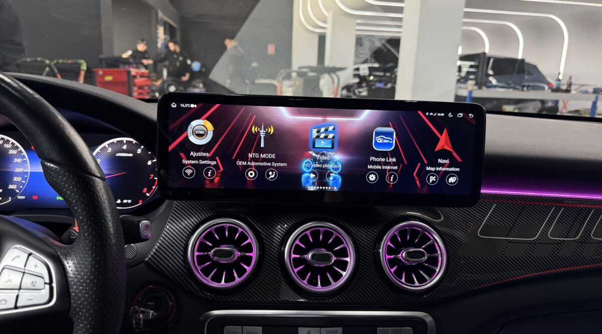 Pantalla Integrada 14,9" Mercedes CLA - Imagen 9