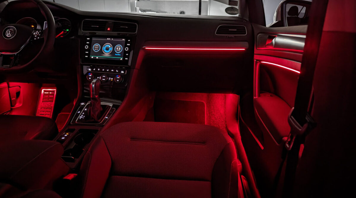 Iluminación Ambiental Volkswagen Golf (MK7) - Imagen 10